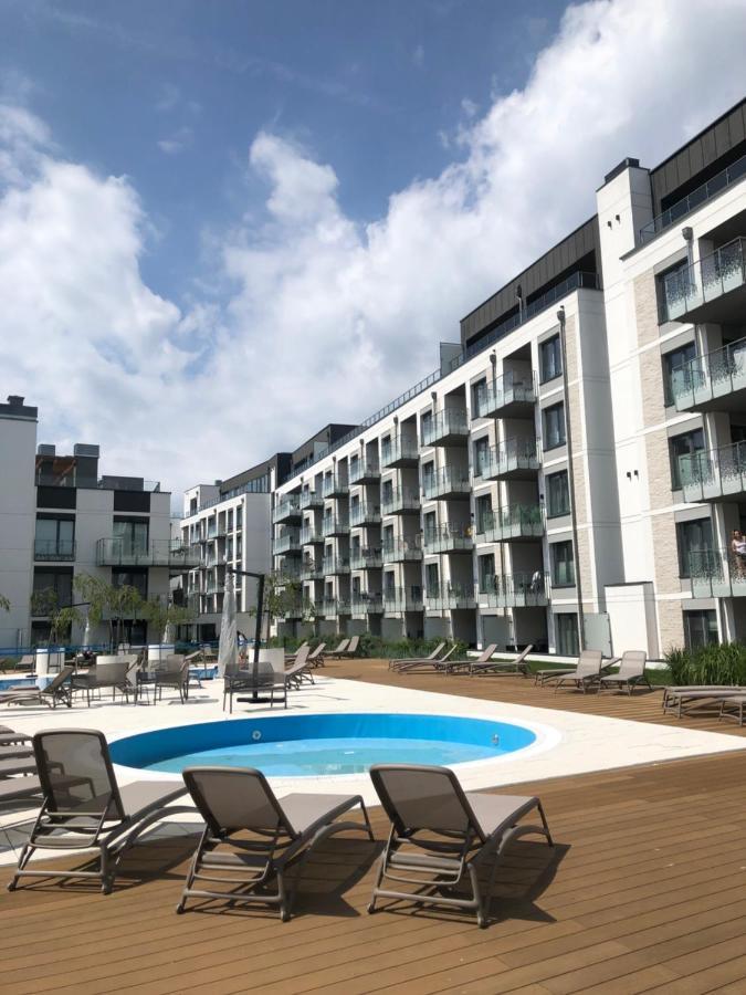Nadmorskie Tarasy Apartament Park I Morze Kołobrzeg Eksteriør billede